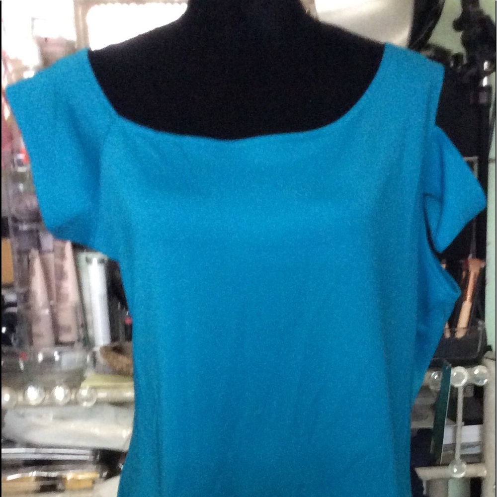 Turquoise Nicki Minaj Dress